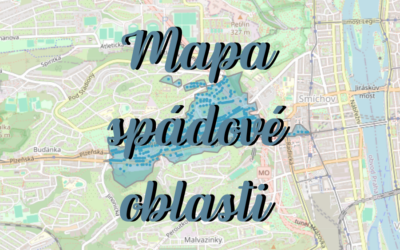 Mapa spádové oblasti