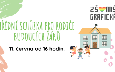 🎒 Třídní schůzka pro rodiče budoucích prvňáčků a dětí z přípravné třídy pro školní rok 2025/2026🎒